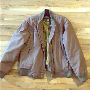 Vintage Men’s Bomber jacket - Brown color